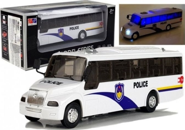 Lean Sport Model Police Bus Lights White
