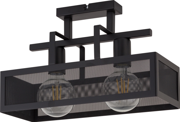 Deckenleuchte Sigma Schwarze Küchen-Deckenleuchte Sigma Albert 32176
