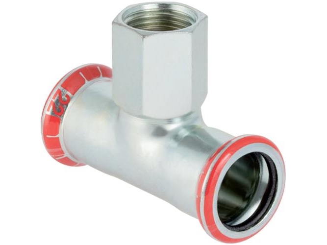 T-Stück Fz 54-2''-54 Mm Mf/Mf T/Heizung