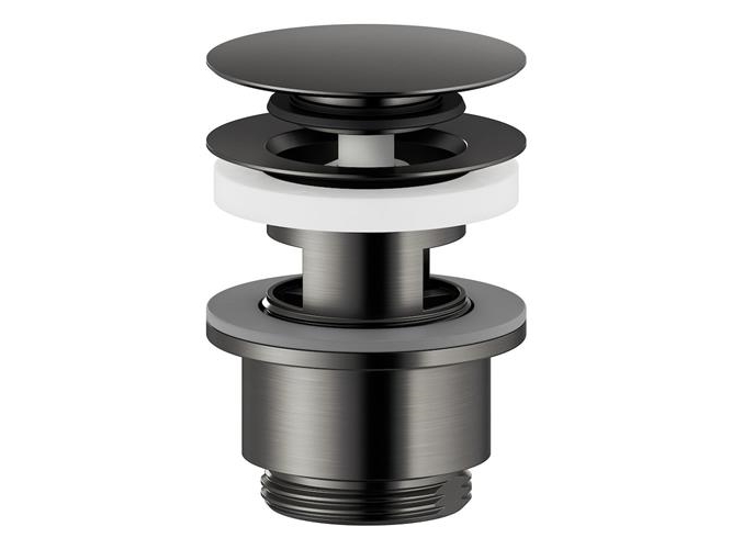 Damixa bundventil komplet Ø63mm click bør grafit (PVD) | VVS Artiklar - Badrum - Tillbehör för tvättställ | GameStuff