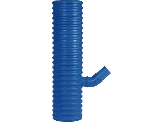 Rendestensbrønd 315x160 35L m lås PP blå