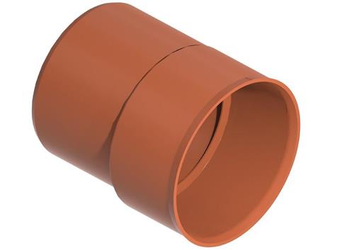 Övergång UltraRib2 315/315mm slät mf t/s | VVS Artiklar - Vattenförsörjning - Ärmar klämmor & fläns | GameStuff