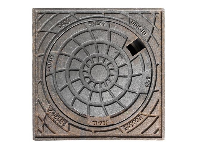 Karm ECO315 m/dæksel firkantet fast 40t