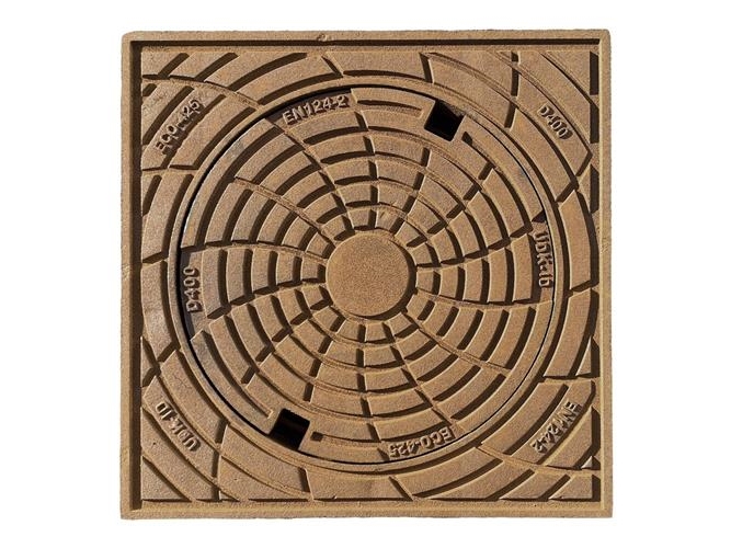 Karm ECO425 m/dæksel firkantet 40t