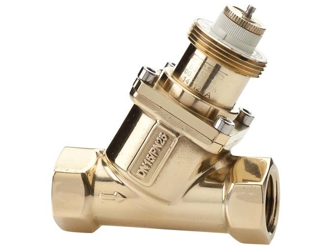 Frese Optima Compact DN25 Low - 280-1800 L/h, 5,5 mm, 2 trykudtag, muffe/muffe | VVS Artiklar - Ventiler - Reglerventiler | GameStuff