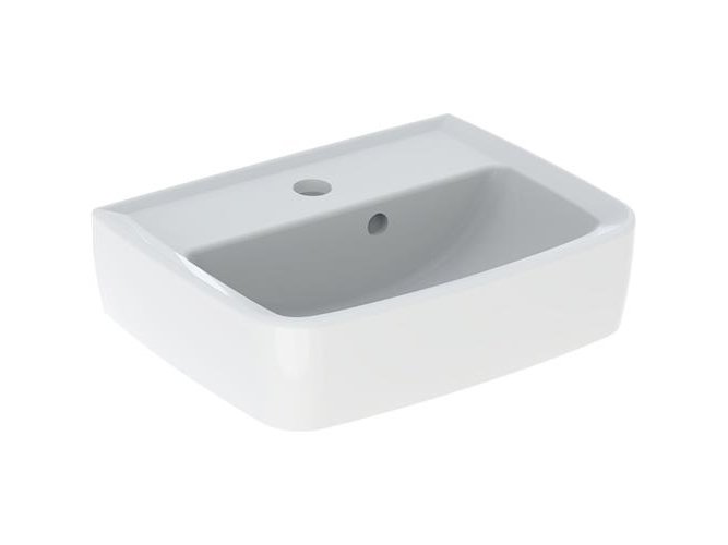 Håndvask Bastia 40cm firkant m/h.h+o.løb