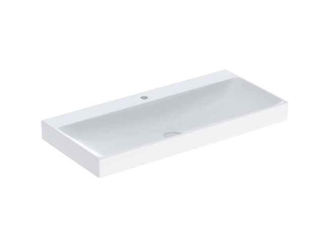 Håndvask ONE 105x48cm hvid hh/midt u/ol