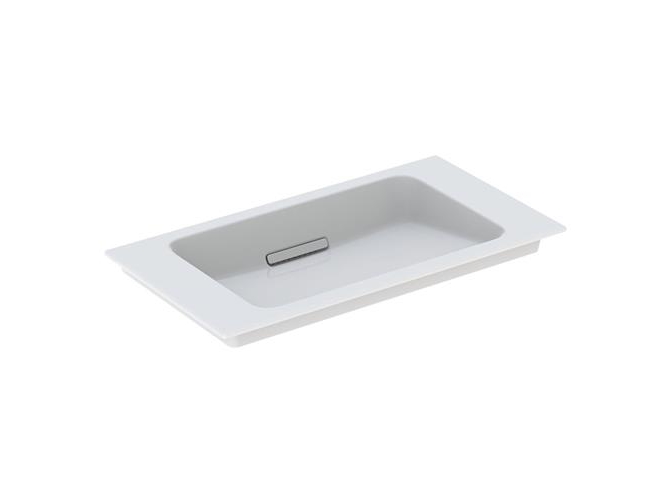 Håndvask ONE u/skab 75cm hh/u krea o/