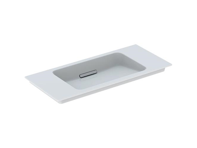 Håndvask ONE u/skab 90 cm u/hh krea hvid