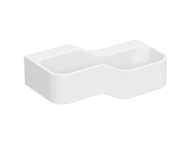 Håndvask Bambini 90Cm U/Hh Hvid Skrå