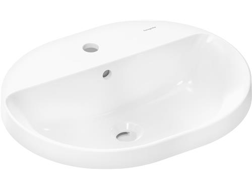 Hansgrohe Xuniva U håndvask, 55x45 cm, hvid