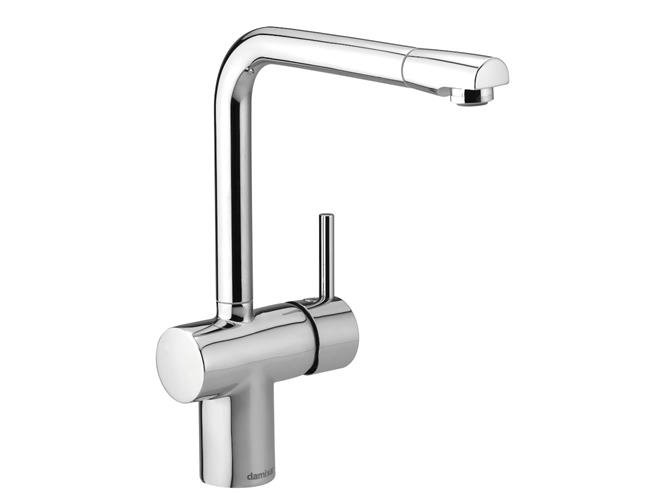 Köksblandare Osier hög L-pip krom 1gr | VVS Artiklar - Kök - Köksblandare | GameStuff