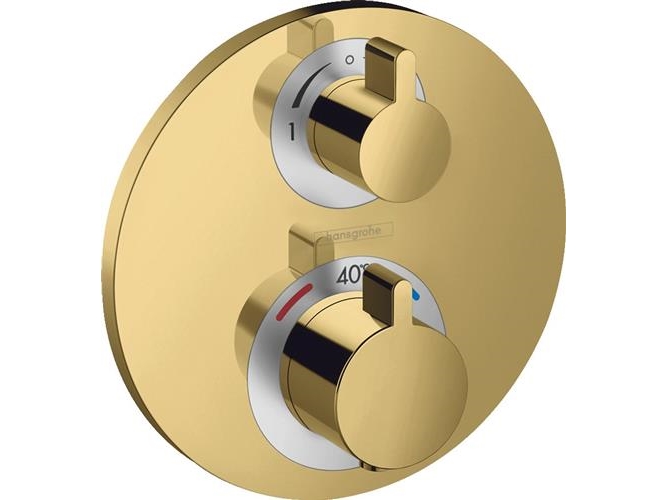 HG Ecostat S termostat - för infällt montage med avstängning och strömbrytare för 2 uttag, PGO | VVS Artiklar - Badrum - Duschblandare och termostatblandare | GameStuff