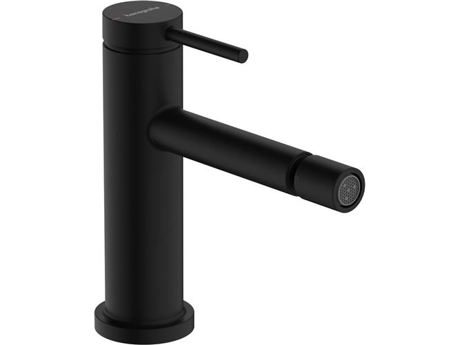 Bidétarmatur Tecturis S m/løft op sort | VVS Artiklar - Badrum - Tvättställsblandare | GameStuff