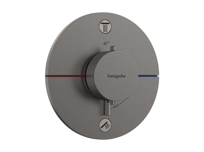 Hansgrohe ShowerSelect Comfort S brusearmatur, sort krom
