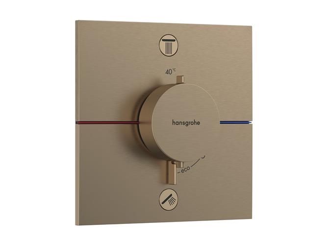 Hansgrohe ShowerSelect Comfort E brusearmatur, bronze