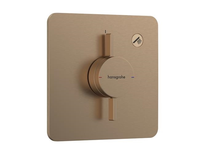Termostat Indb Duoturn Q 1/Udtag B/Bronz