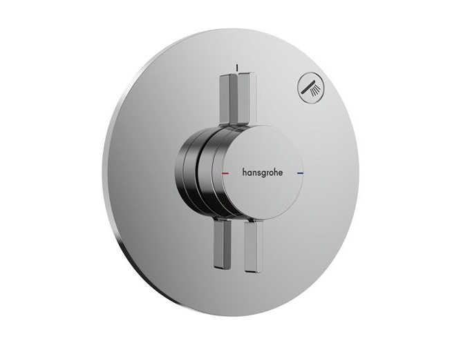 Termostat indb Duoturn S rund 1/udt krom