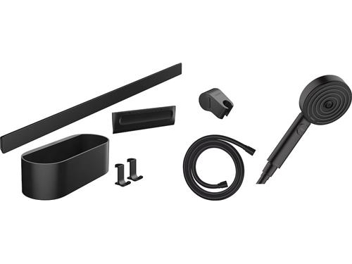 Duschset Wallstoris sampak matt svart | VVS Artiklar - Badrum - Duschset & Tillbehör | GameStuff