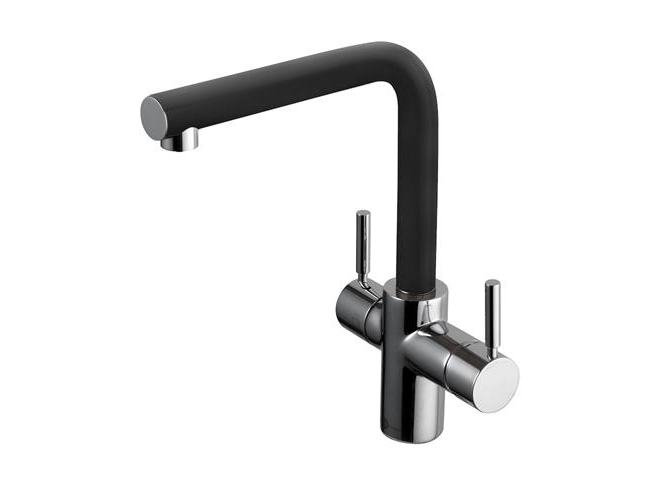 3i1 kogende vandhane L-tud antracit