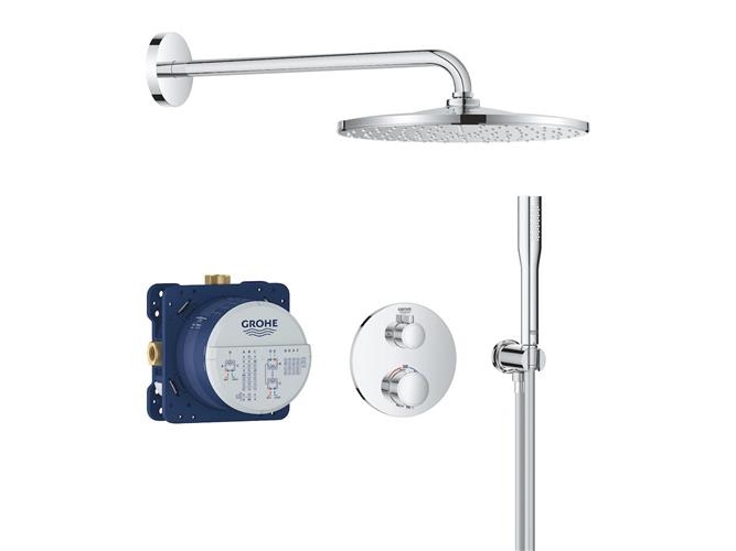 Indbygbrusesys Precision 310 rund krom | VVS Artiklar - Badrum - Duschset & Tillbehör | GameStuff