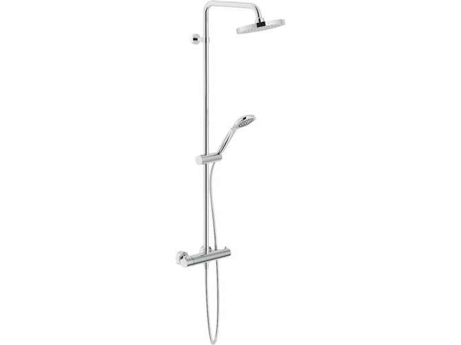 Duschsystem Nobili m/termostat förkromat | VVS Artiklar - Badrum - Duschset & Tillbehör | GameStuff