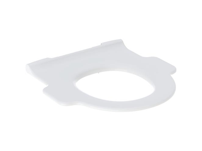 Børnesæde Bambini hvid u/låg m/støtteben