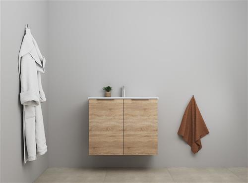 Møbelpakke Online usamlet 81cm eg | VVS Artiklar - Badrum - Badrumsmöbler | GameStuff