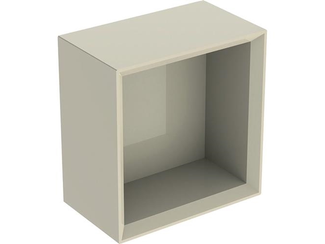 Vægboks Icon Firkantet Sandgrå Blank