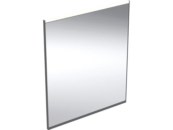 Spejl option plus sort m/lys 600x700mm | VVS Artiklar - Badrum - Speglar | GameStuff