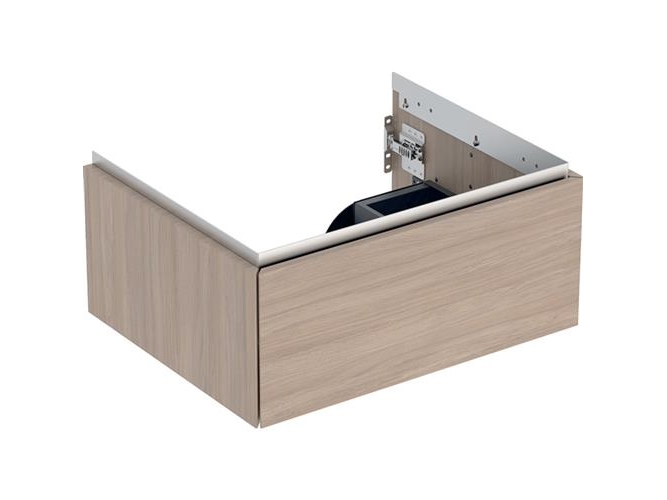 Underskåp ONE 1 låda 59,2x26,6x47 cm ek | VVS Artiklar - Badrum - Badrumsmöbler | GameStuff