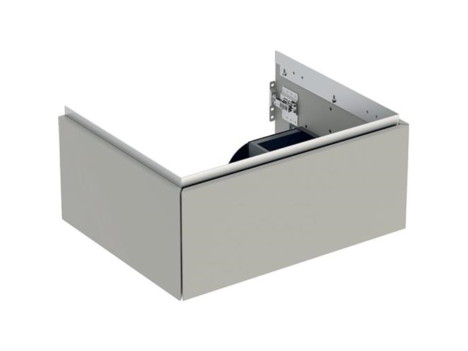 Underskåp ONE 1 låda 59.2x26.6x47 greige | VVS Artiklar - Badrum - Badrumsmöbler | GameStuff