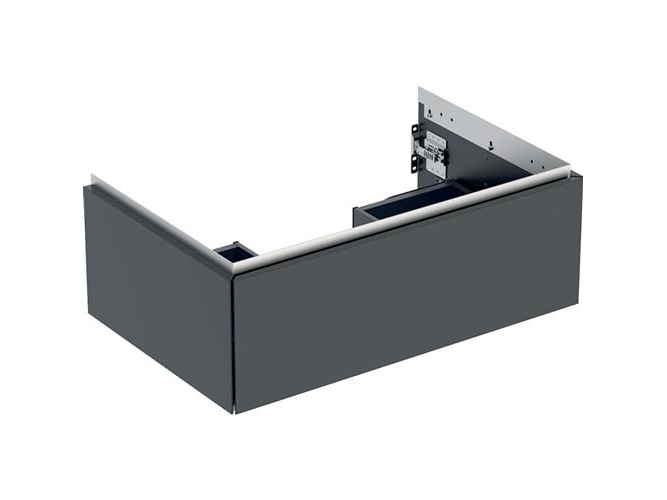 Underskåp ONE 1 låda 74x26,6x47 matt svart | VVS Artiklar - Badrum - Badrumsmöbler | GameStuff