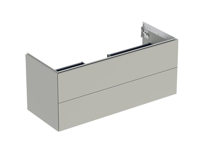 Underskab ONE 2 skuf 118,4x50,4x47 greig | VVS Artiklar - Badrum - Badrumsmöbler | GameStuff