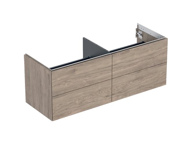 Geberit One underskab, 133,2x47 cm, valnød