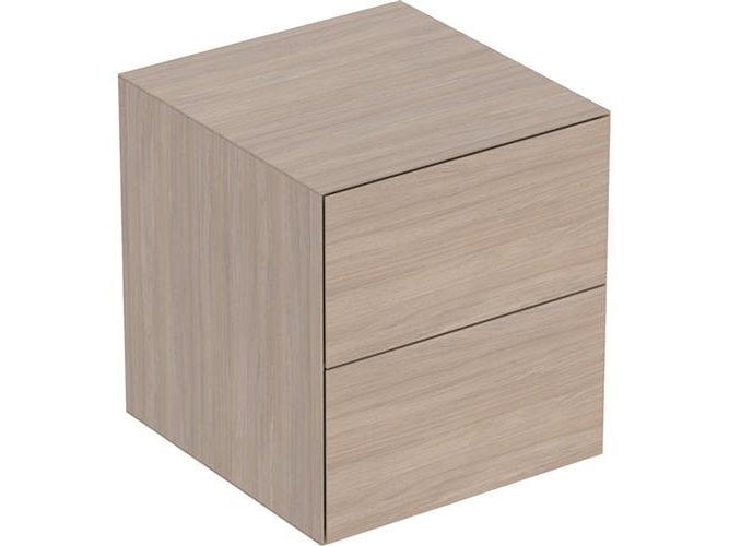 Sidoskåp ONE 2 lådor 45x49,2x47 ek | VVS Artiklar - Badrum - Badrumsmöbler | GameStuff