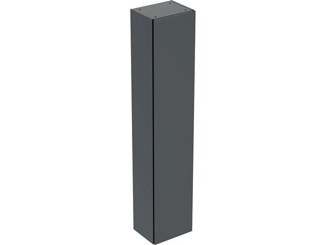 Hochschrank One Mit Tür 36X180x29.1 Mattschwarz