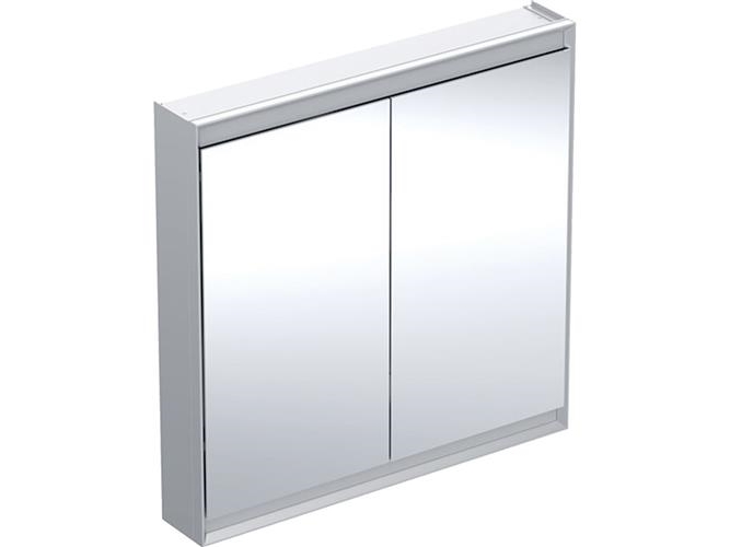 Spegelskåp ONE 2 lock 90x90x15 aluminium | VVS Artiklar - Badrum - Speglar | GameStuff