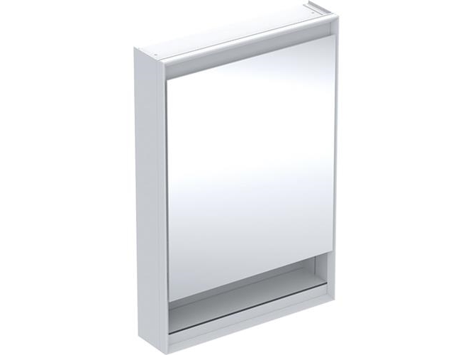 Spejlskab ONE 1 låg/hyld 90x60x15 hvid v