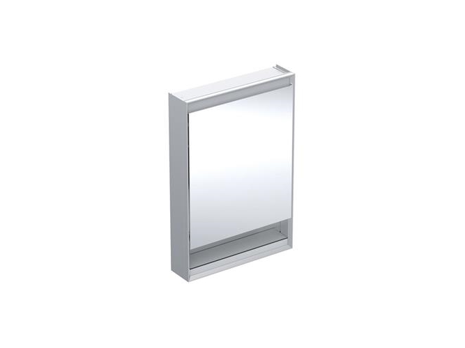 Peilikaappi ONE 1 matala/hylly 90x60x15 alu h