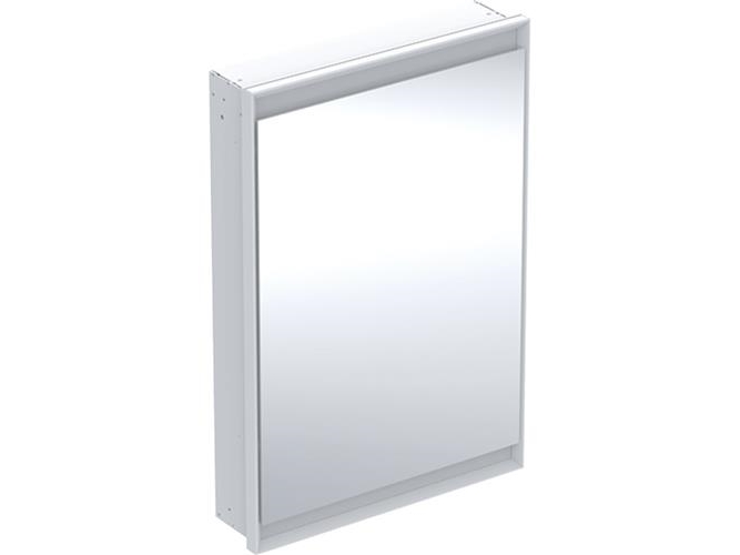 Spejlskab ONE indbyg 90x60x15 hvid venst