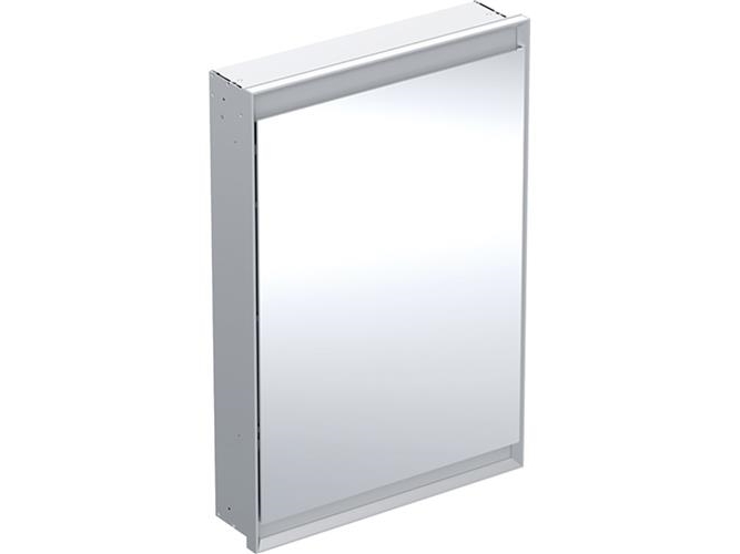 Spejlskab ONE indbyg 90x60x15 alu venst