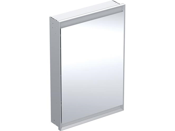 Spejlskab ONE indbyg 90x60x15 alu højre