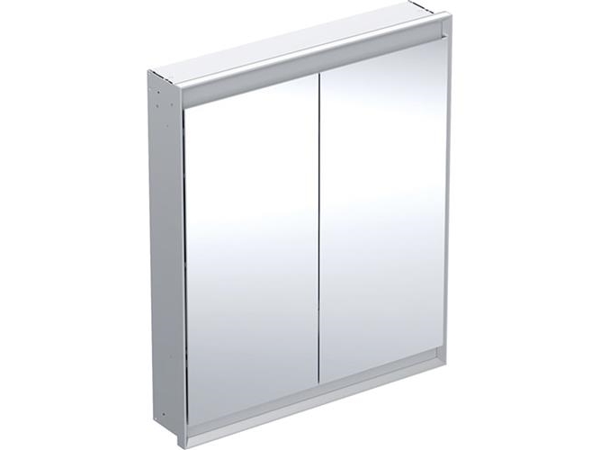 Spegelskåp ONE inbyggt 90x75x15 aluminium | VVS Artiklar - Badrum - Speglar | GameStuff