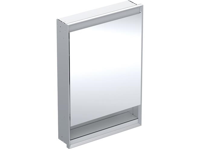 Spejlskab ONE indbyg hyl 90x60x15 alu ve