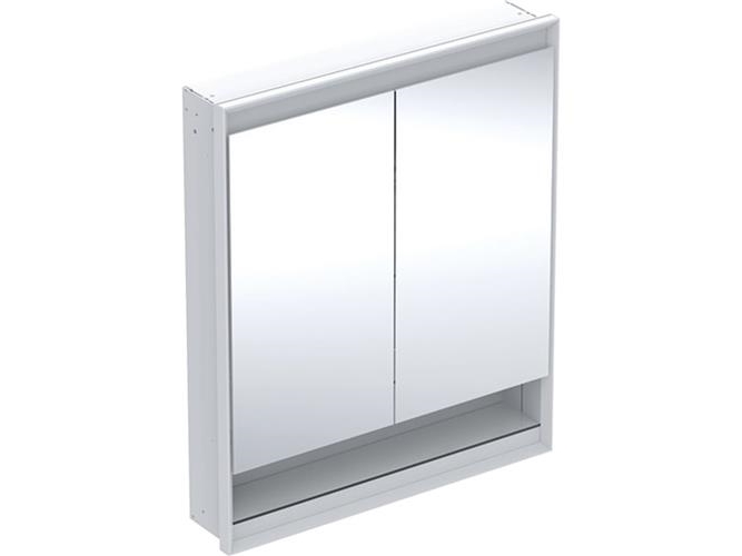 Spejlskab ONE indbyg hyl 90x75x15 hvid
