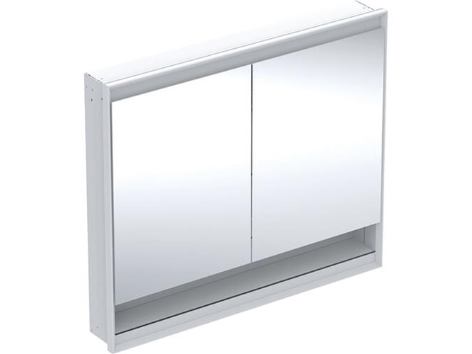 Spejlskab ONE indbyg hyl 90x105x15 hvid