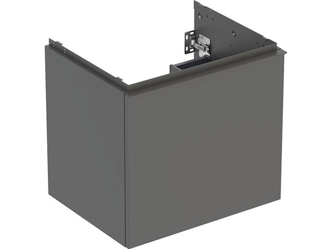 Geberit Acanto underskab, 59,2x47,5 cm, mat grå