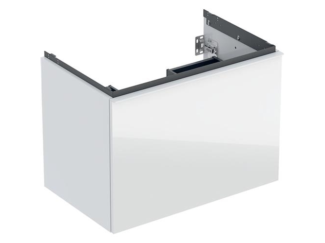Geberit Acanto underskab, 74x47,5 cm, hvid glas