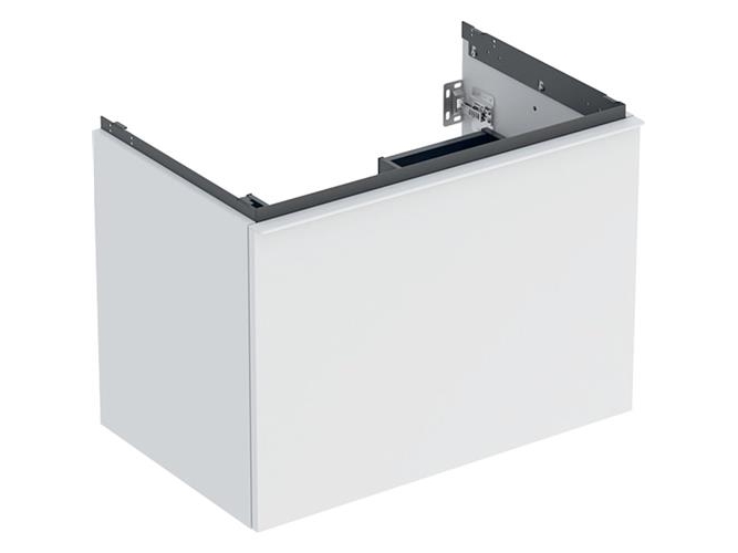 Underskåp Acanto 1+1 låda 75cm matt vit | VVS Artiklar - Badrum - Badrumsmöbler | GameStuff